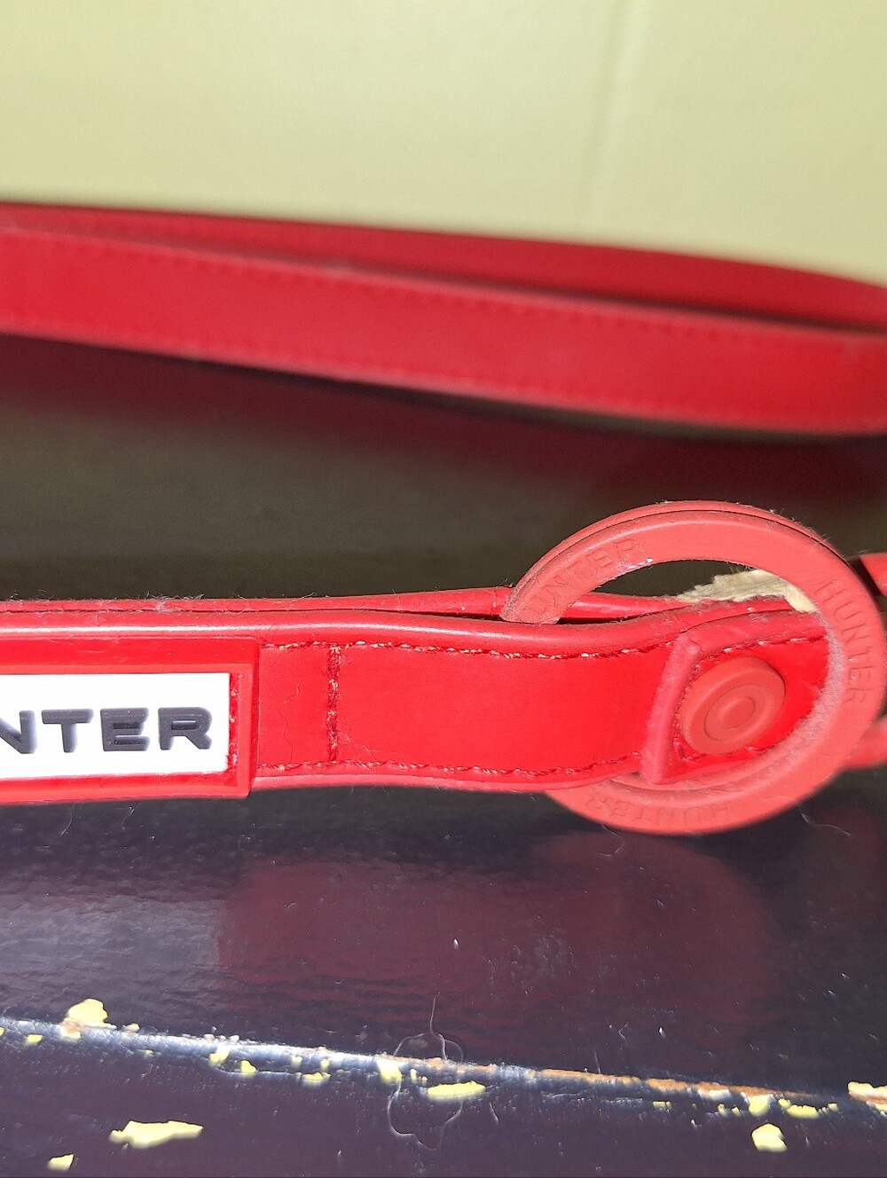 Hunter For Target Highly Collectible Rubber Red Lanyard